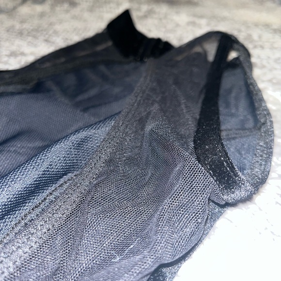 velvet black leotard- Ainsleywear P/TP - Picture 3 of 6